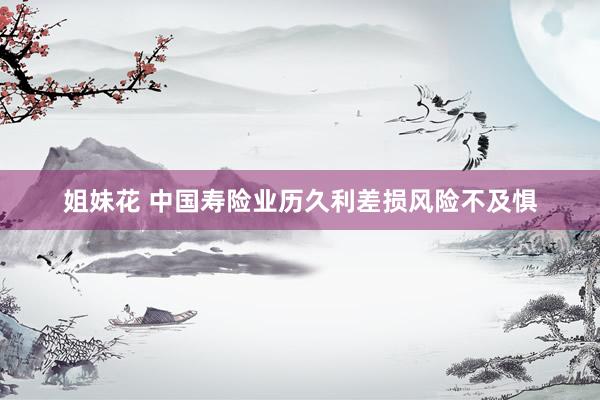姐妹花 中国寿险业历久利差损风险不及惧