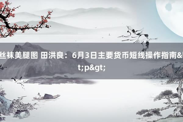 丝袜美腿图 田洪良：6月3日主要货币短线操作指南<p>