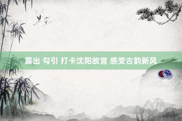 露出 勾引 打卡沈阳故宫 感受古韵新风