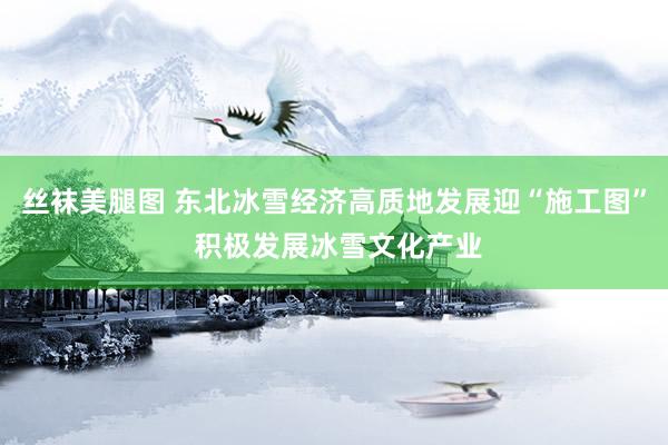 丝袜美腿图 东北冰雪经济高质地发展迎“施工图” 积极发展冰雪文化产业