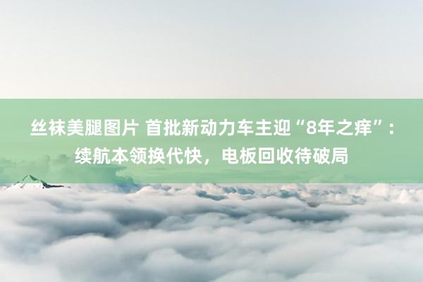 丝袜美腿图片 首批新动力车主迎“8年之痒”：续航本领换代快，电板回收待破局