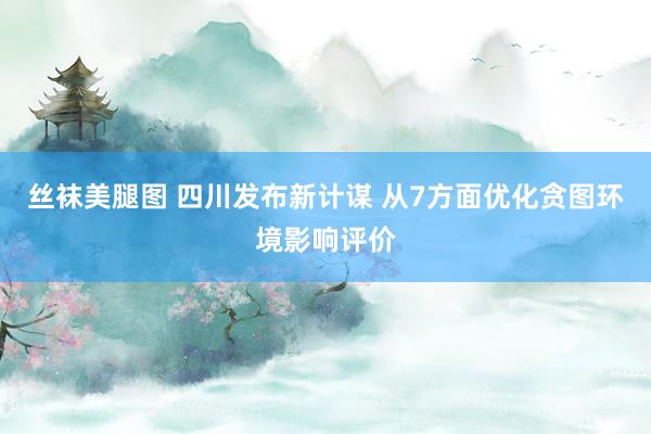 丝袜美腿图 四川发布新计谋 从7方面优化贪图环境影响评价
