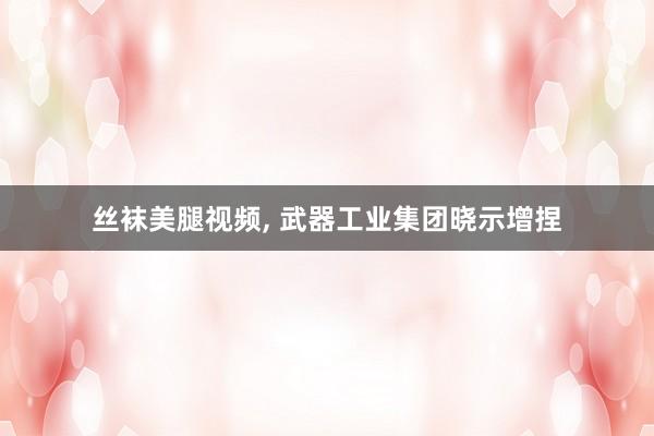 丝袜美腿视频， 武器工业集团晓示增捏